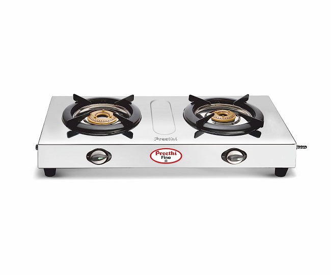मजबूत स्टेनलेस स्टील बने हैं ये Preethi Gas Stove नहीं होते लंबे समय तक खराब Preethi Stylo